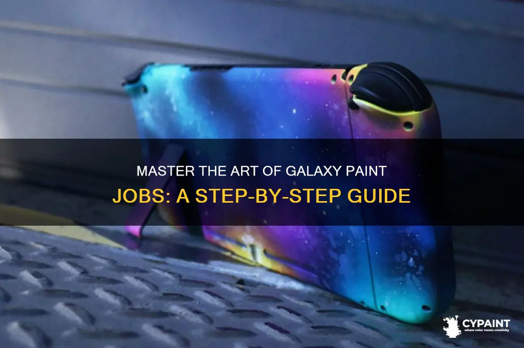 how to do a galaxy paint job