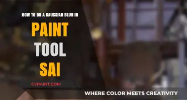 Mastering Gaussian Blur in Paint Tool SAI: A Step-by-Step Guide