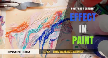 Mastering Gradient Effects: A Simple Guide to Paint Techniques