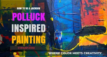Create Abstract Splatter Art: A Jackson Pollock-Inspired Painting Guide