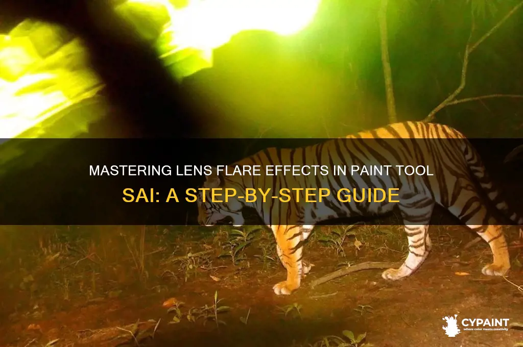 how to do a lens flare in paint tool sai
