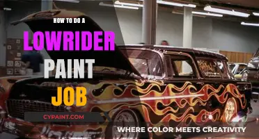Mastering the Art of Lowrider Paint Jobs: Tips and Techniques