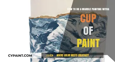 Create Stunning Marble Art Using Just a Cup of Paint