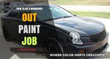 Mastering the Art of a Sleek, Murdered Out Paint Job