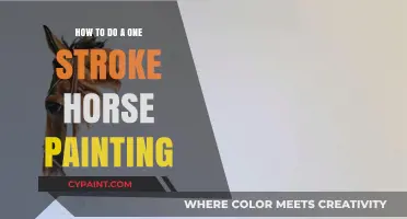 Master One Stroke Horse Painting: Techniques, Tips, and Tricks