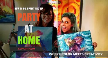Host a Creative Paint and Sip Party at Home Easily