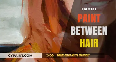 Master the Art of Paint Between Hair: A Step-by-Step Guide