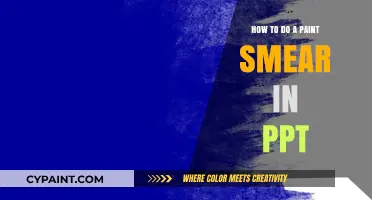 Mastering Artistic Paint Smear Effects in PowerPoint Presentations