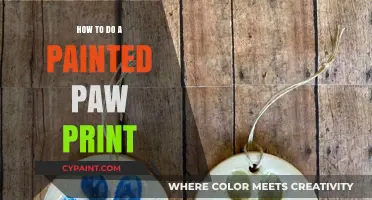 Create Adorable Painted Paw Prints: A Step-by-Step Guide for Pet Lovers