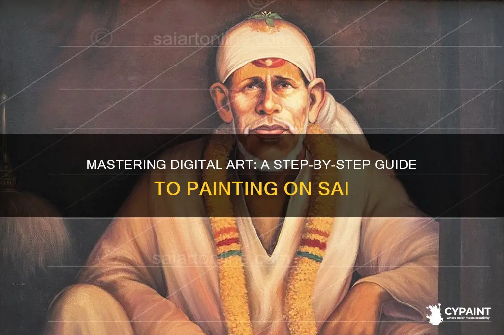how to do a painting on sai