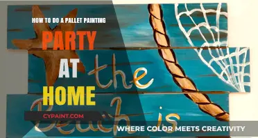 Pallet Painting Party: DIY Home Edition