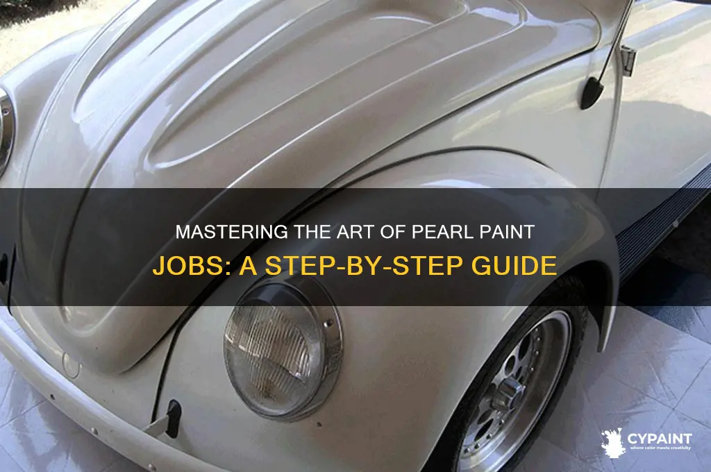 how to do a pearl paint job