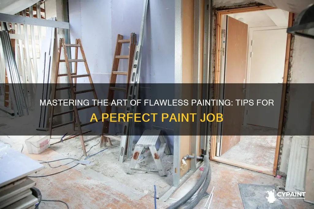 how to do a perfect paint job