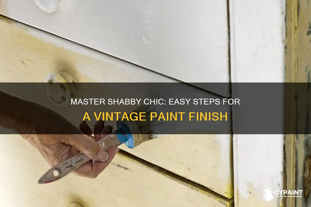 how to do a shabby chic paint job