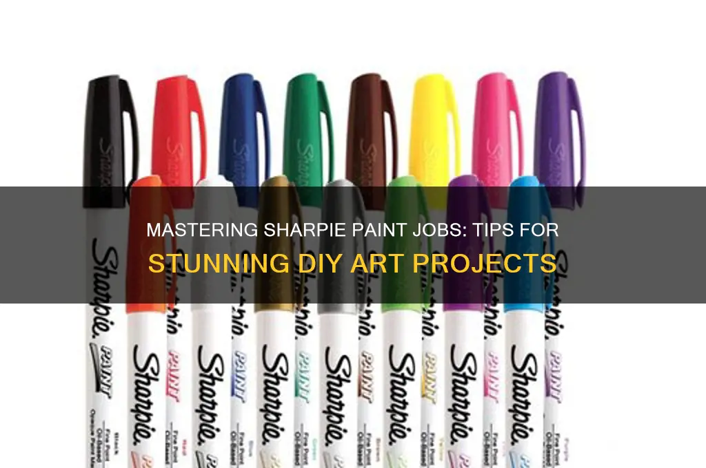 how to do a sharpie paint job
