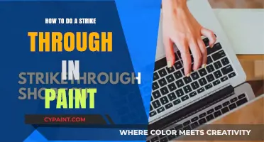 Master Strikethrough Text in Paint: A Quick and Easy Guide
