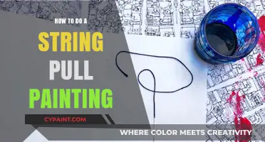 Master the Art of String Pull Painting: A Creative DIY Guide