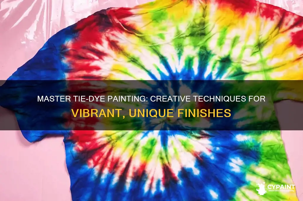 how to do a tie dye paint job