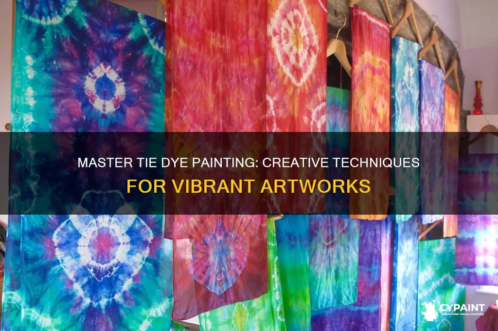 how to do a tie dye painting