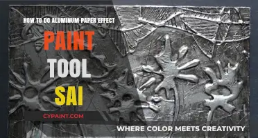 Aluminum Foil Art: Paint Tool Sai Effects