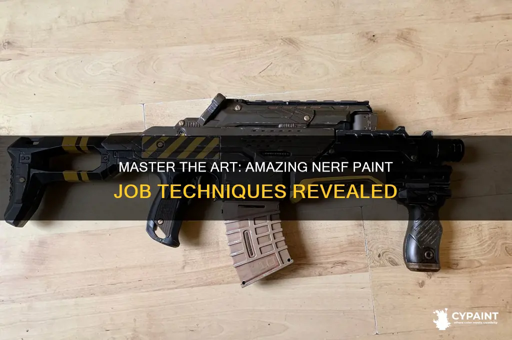 how to do an amzaing nerf paint job