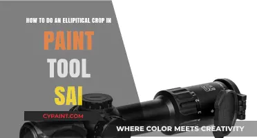 Mastering Elliptical Cropping in Paint Tool SAI: A Step-by-Step Guide