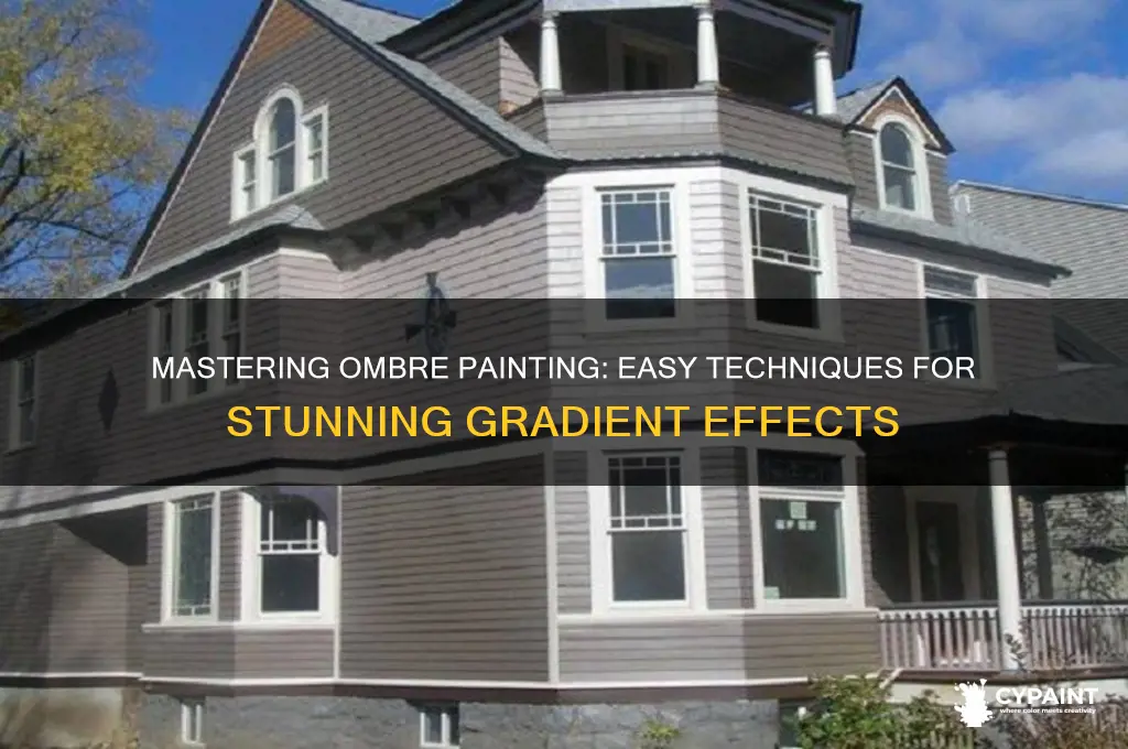 how to do an ombre on paint