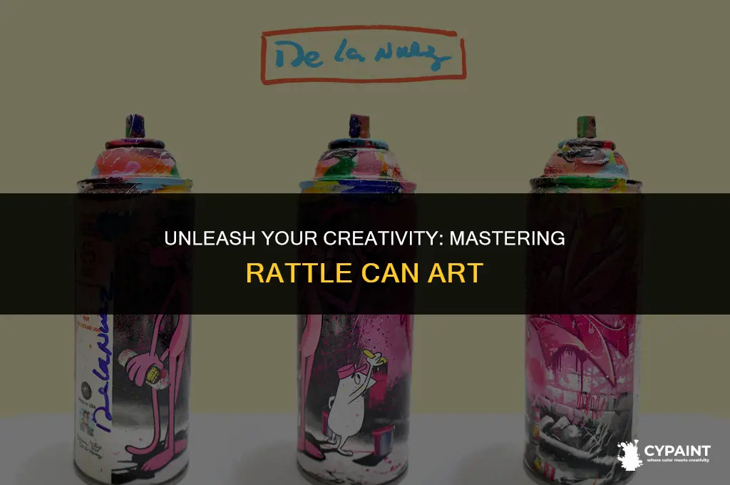 how to do awesome paintings with rattle cans