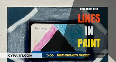 Mastering Axis Lines: A Step-by-Step Guide in Paint
