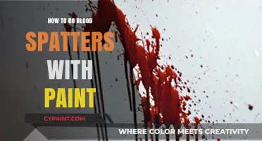 Create Realistic Blood Spatter Effects Using Paint: A Step-by-Step Guide