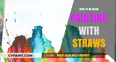 Creative Blow Painting Techniques: Master Straw Art in Simple Steps