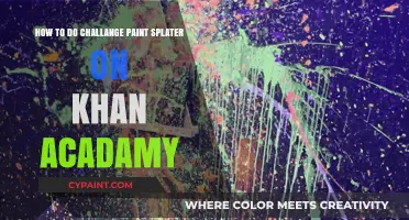 Khan Academy's Paint Splatter Challenge: A Creative Guide
