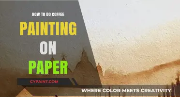 Master Coffee Painting: Creative Techniques for Stunning Paper Art