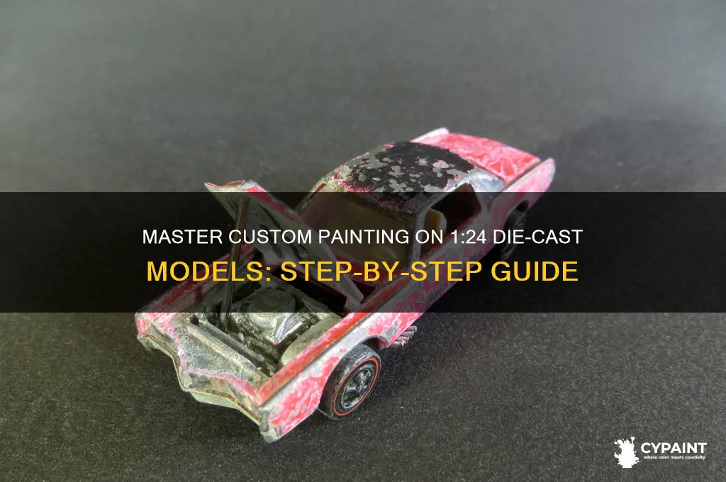 how to do coztom paint on die cas 1 24