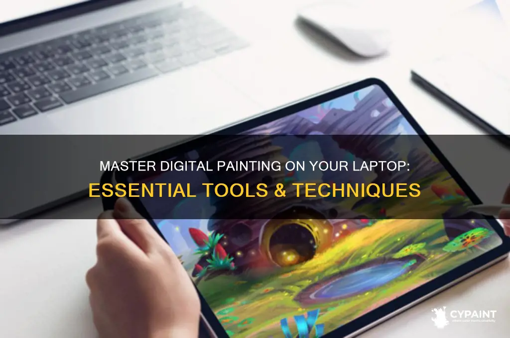 how to do digital painting in laptop