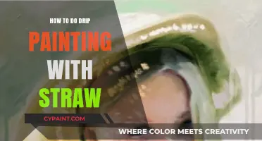 Creative Drip Painting Techniques: Master Straw Art in Simple Steps