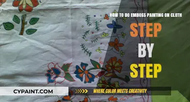 Master Emboss Painting on Cloth: A Step-by-Step Creative Guide