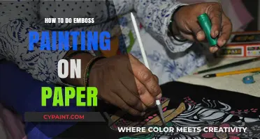 Master Emboss Painting: Creative Techniques for Stunning Paper Art
