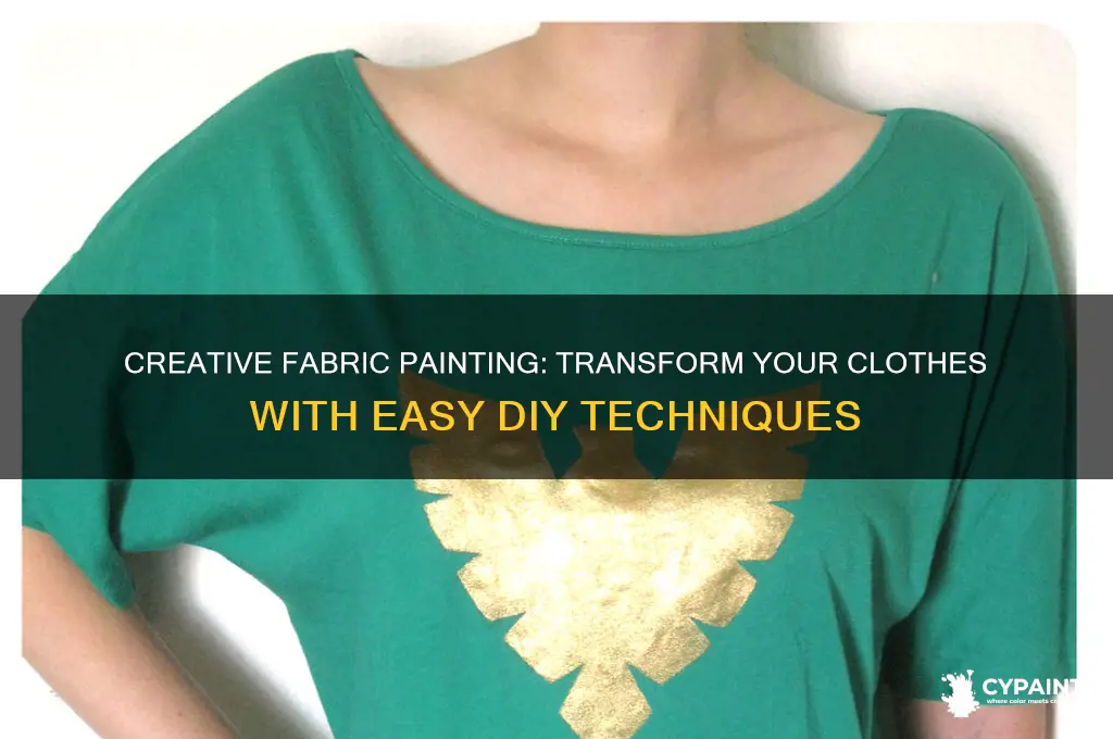 how to do fabric paint on clothes