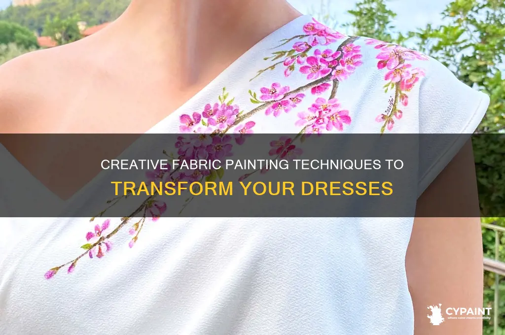 how to do fabric painting on dress