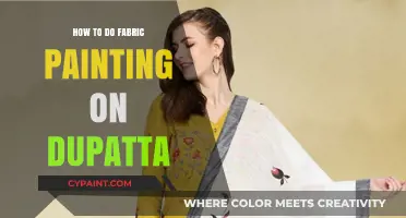Creative Fabric Painting Techniques for Stunning Dupatta Designs