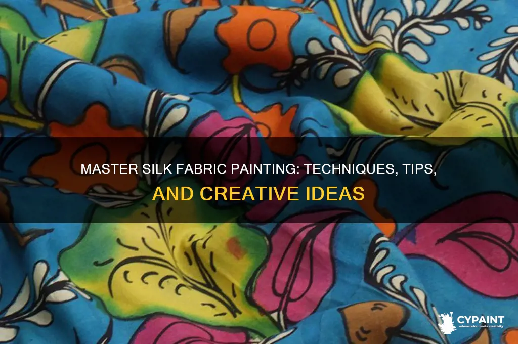 how to do fabric painting on silk
