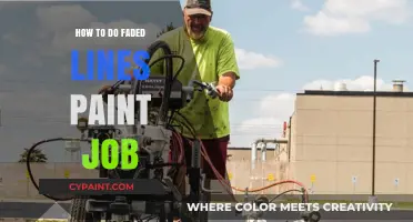 Mastering Faded Lines: A Step-by-Step Guide to Unique Paint Jobs