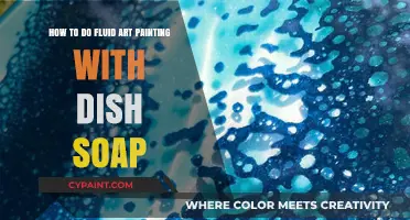 Fluid Art Magic: Dish Soap Painting