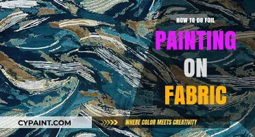 Master Fabric Foil Painting: Easy Techniques for Stunning DIY Designs