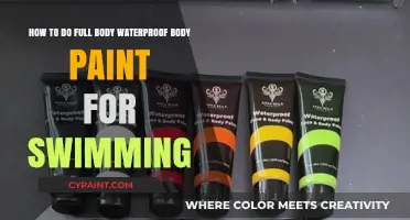 Swim-Ready Body Art: Mastering Full Body Waterproof Paint Techniques
