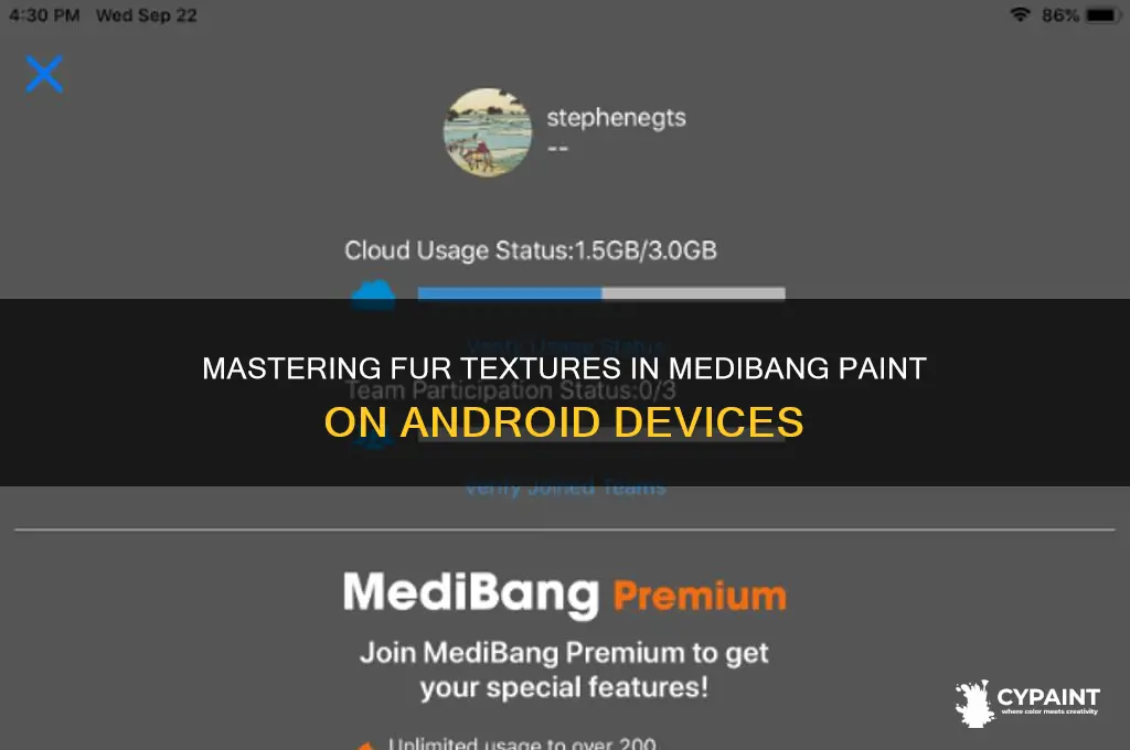 how to do fur medibang paint android