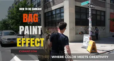 Master the Garbage Bag Paint Effect: Easy DIY Technique Revealed