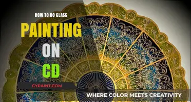 Creative CD Upcycling: Mastering Glass Painting Techniques for Unique Art