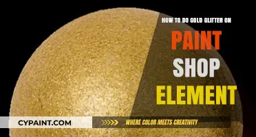 Creating Gold Glitter Effects in Paint Shop Pro